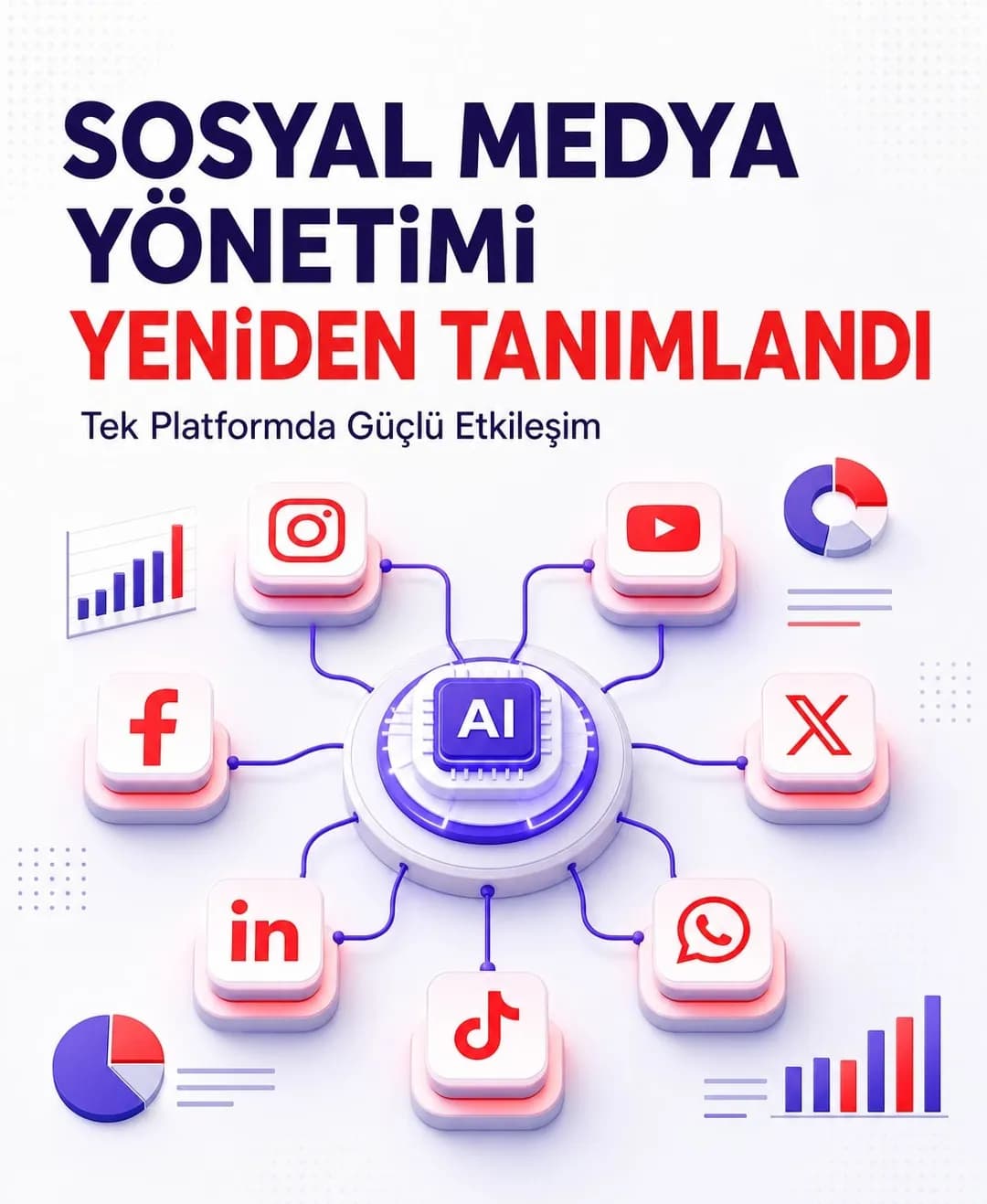 Instagram post by @lobsterlead: a design titled “Social media management, redefined”